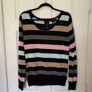 Striped Long Sleeve Sweater